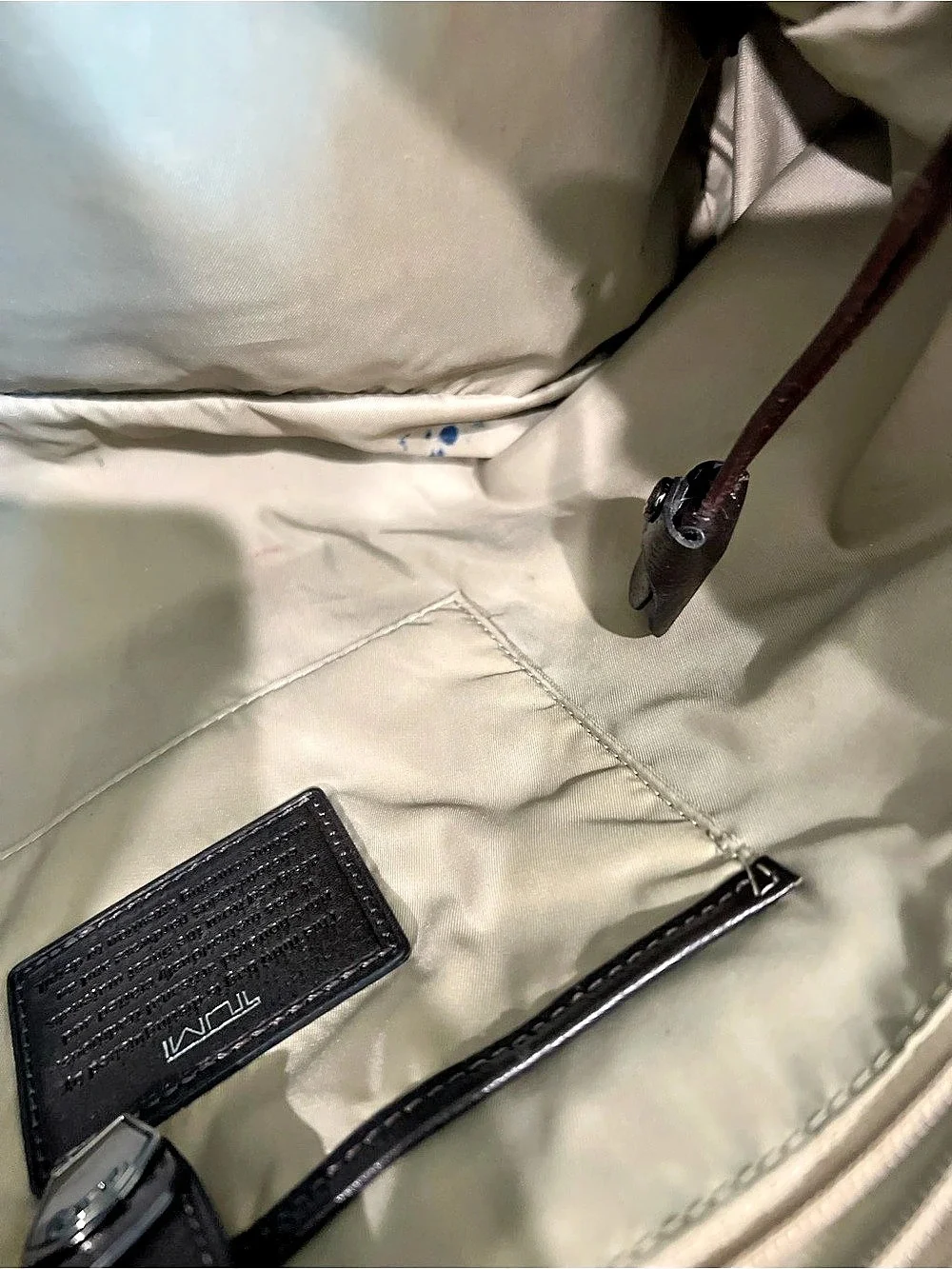 Tumi Voyageur Tote Gray & Brown